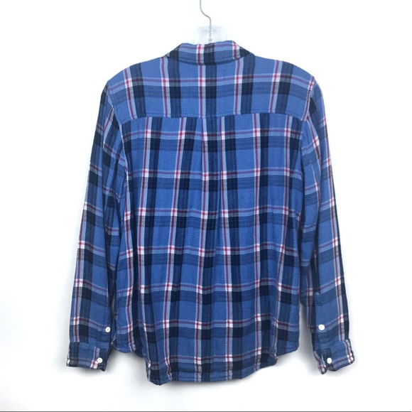 Madewell | Plaid Button Up Cozy Shirt/Flannel S - Picture 4 of 8